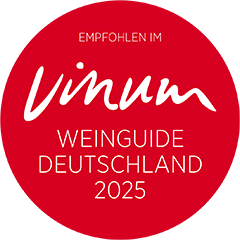 BUTTON Empfohlen im Weinguide DE rund 2025